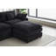 Canapé 3 places avec repose-pieds en chenille Majuma-278414323