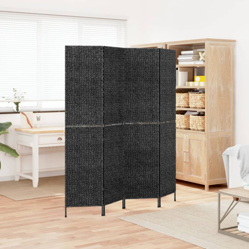 Cotreau 180cm H Metal Folding Room Divider, Light Brown, 4, 180cm H x 163cm W