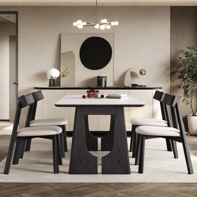 Ancient style modern simple home table and chair