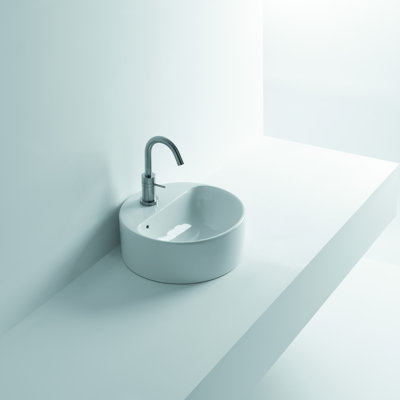 Normal 13.8'' L Bathroom Sink