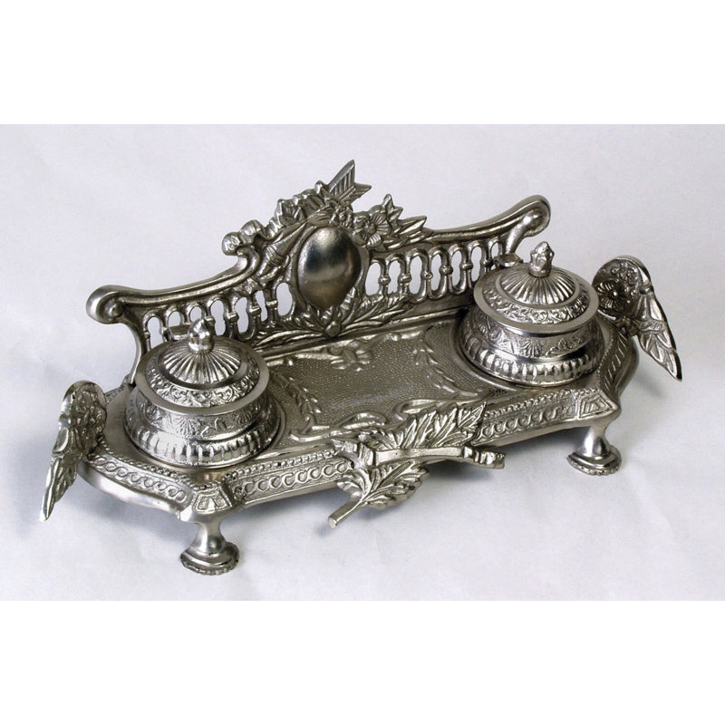 Double inkwell décoratif