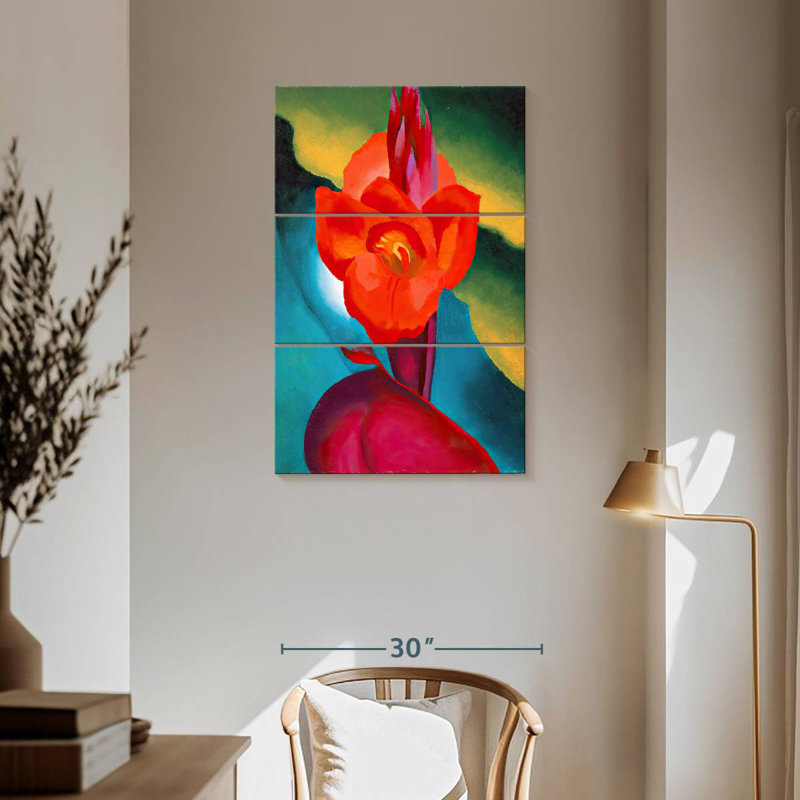 Harnek Red Canna 1919, H 57 po x l 36 po