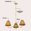 Lustre à DEL Grady Coastal Farmhouse-2094222659-2094222662
