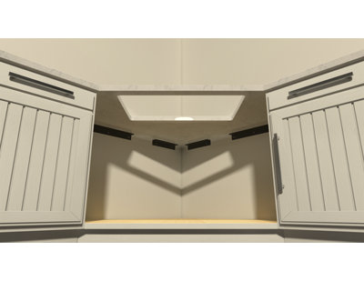 24in. x 2in. x 2in. The Original Wall Cleat Countertop Support Bracket