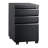 3 Drawer Metal Mobile File Cabinet with Lock for Home Office Fully Assembled-2116616419