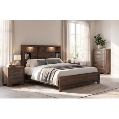 Bedroom Set With Two Nightstands And Bedframe