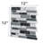 12'' W x 12'' L Vinyl Peel and Stick Mosaic Tile,Self Adhesive Backsplash Tiles for Kitchen(Pack of 10))