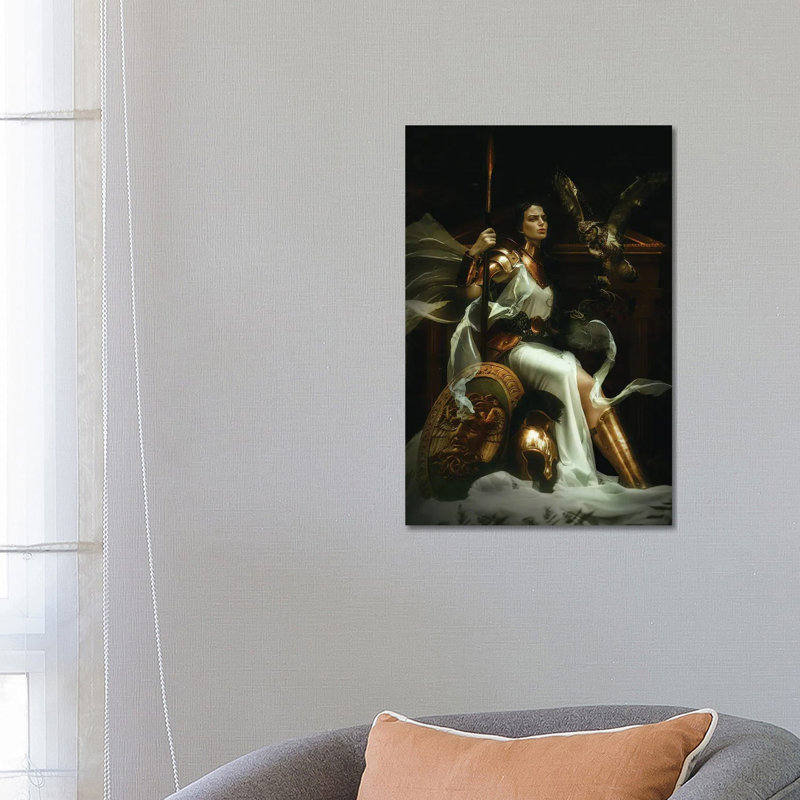 Athena by Lillian Liu - Print on Canvas, Wrapped Canvas, 66.04cm H x 45.72cm W x 1.91cm D
