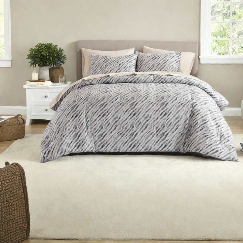 De literie pour grand lit, édredon en microfibre de polyester, chambre à coucher moderne