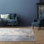 Midhurst Hand Woven Silky Blue/Grey Area Rug-33982562