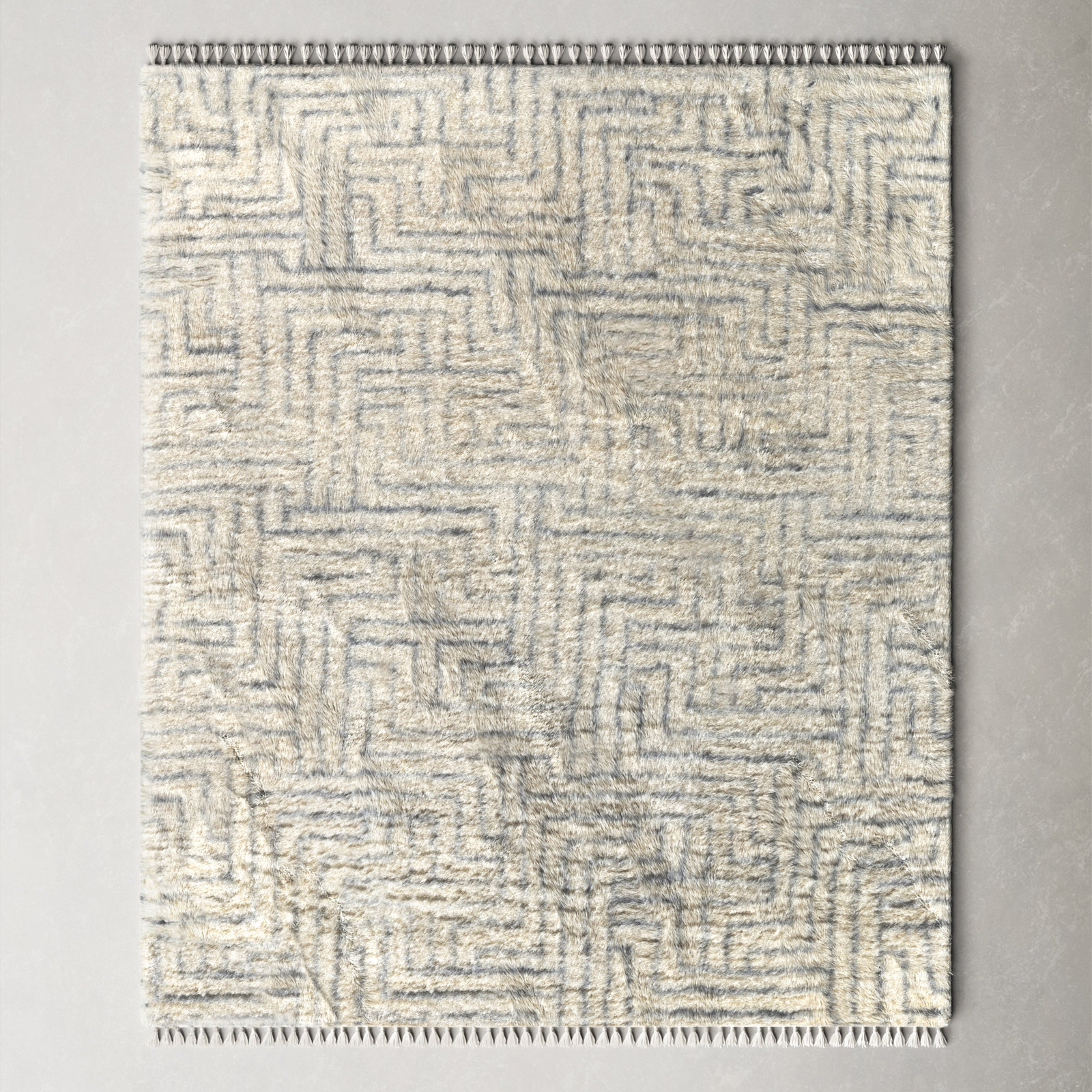 Risa Hand-Woven Geometric Rug, Rectangle 2' x 3'