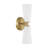 Keonta 2-Light Wall Sconce in Brass-1377982630