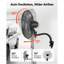 Ventilateur mural, ventilateur suspendu mural de 18 po oscillant, 3 vitesses, longue distance de circulation d'air, angle de rotation réglable, mécanique puissant pour l'industrie, commercial, garage, atelier, gymnase