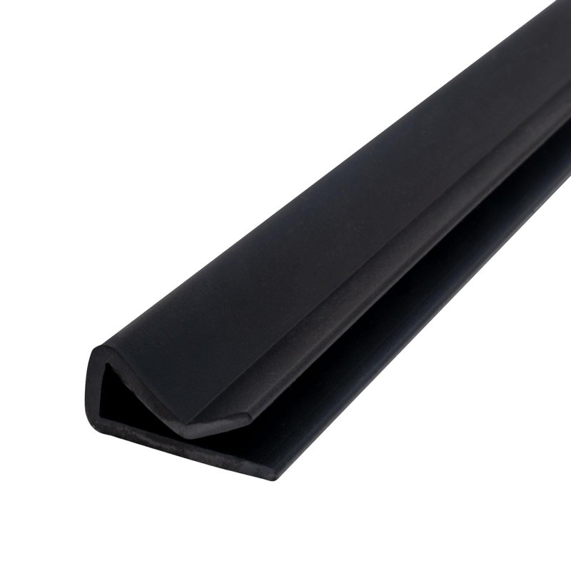 Moulure à capuchon Styrolux 1/16 po - 1/4 po | Pro Pack, Noir, noir, noir, noir