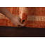 Tapis orange Gabbeh 3 x 9