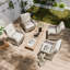 Chaise longue d'extérieur en osier Nicolina-1787374406