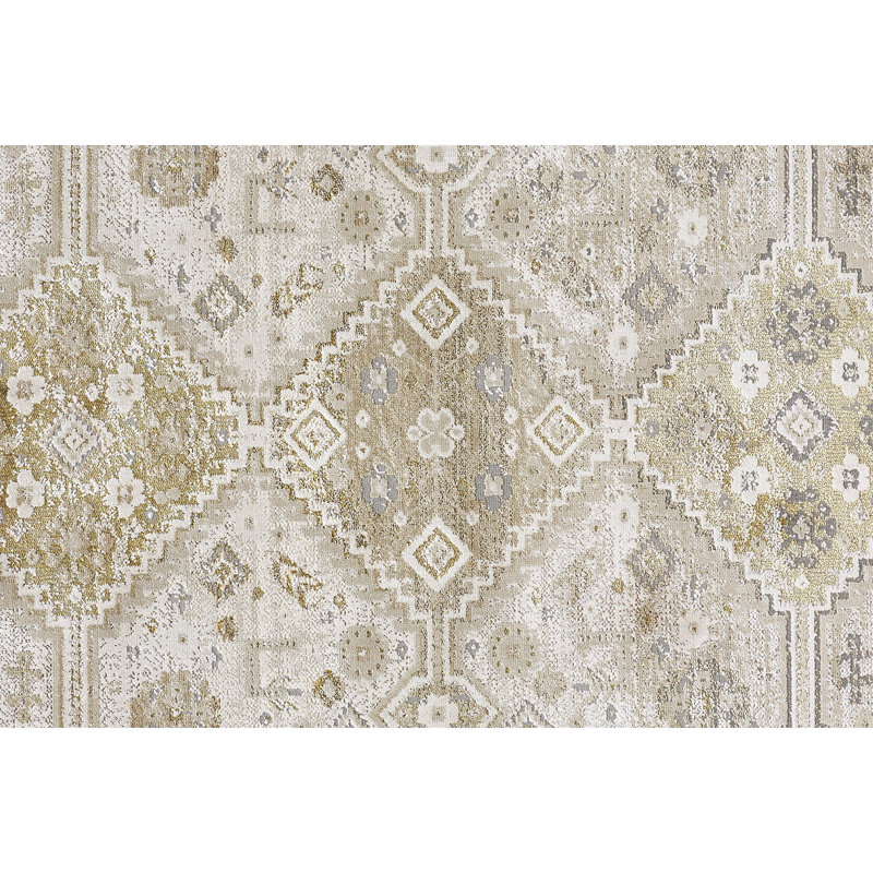 Lataiya Performance Oriental Indoor Rug, Rectangle 5' x 8'