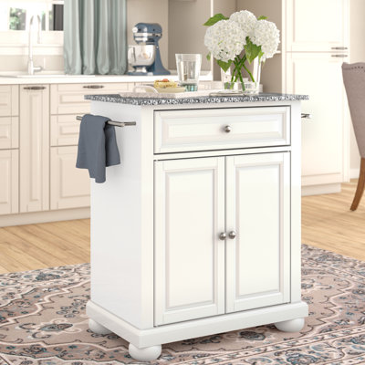 Hedon Granite Top Kitchen Cart