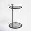 Erma Glass C Table End Table with Storage-1559903675