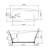 58.87 In. X 29.4 In. Solid Surface Freestanding Flatbottom Soaking Bathtub With Overflow In Matte White