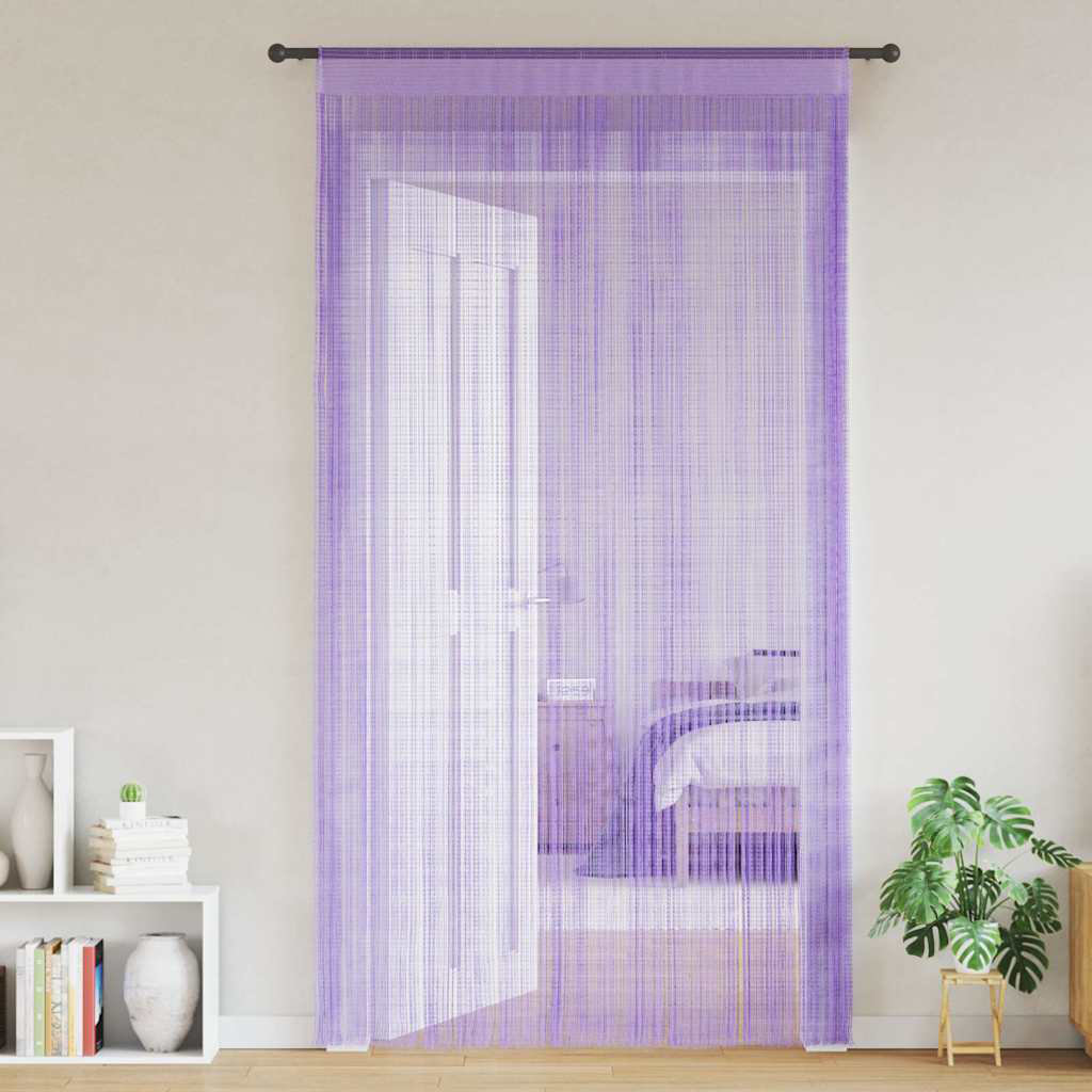 Back Bay Slot Top Sheer Curtains