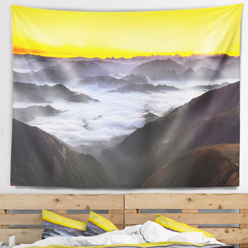 Polyester Tapestry, 50" H x 60" W