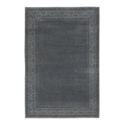 Jeronim One-of-a-Kind 6' X 9' New Age Silk Area Rug Gray