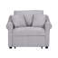 Fauteuil convertible en chenille Eloria-116844535