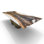 Medusa Walnut Wood Dining Table