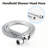 High Tub Spout Shower System - Dual 2 In 1 Faucet With Valve. 7 Spray Patterns For Comfortable Shower. . Metal Structure. 1.8 Gpm. 59" Hose. 1/2" Connection Wall Mounted Faucet. Modes Head & Hand-127299584