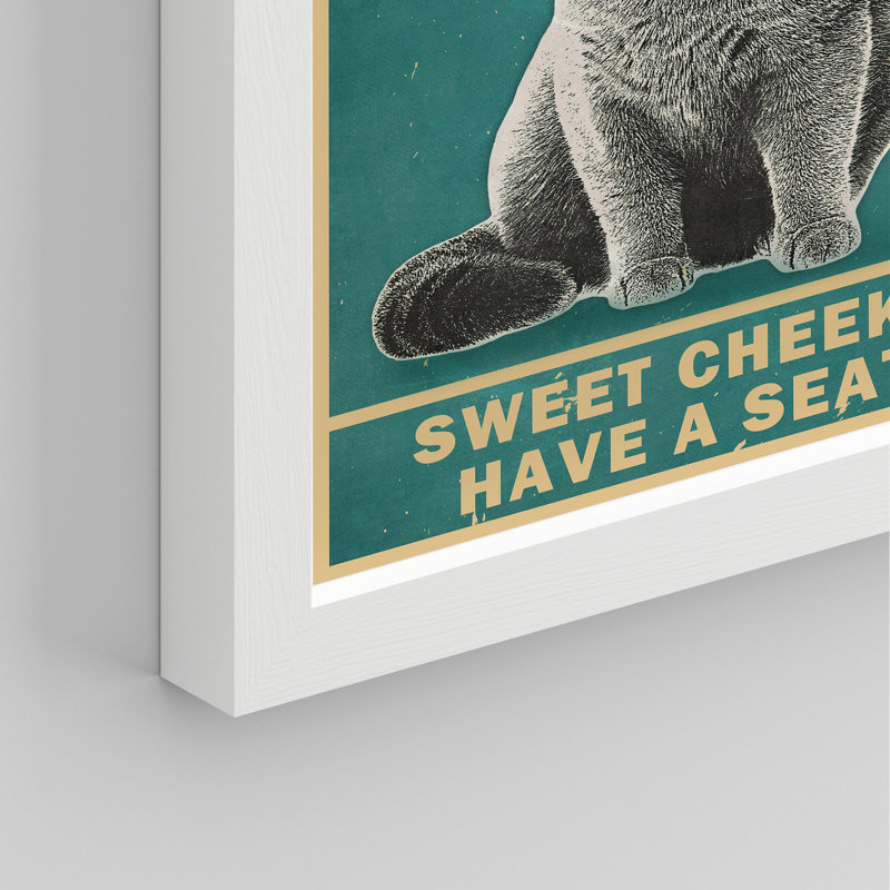 «Sweet Ckeeks», Blanc, H 10 po x l 8 po