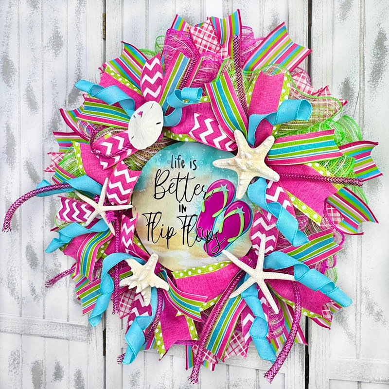 Handcrafted Faux 18'' Wreath