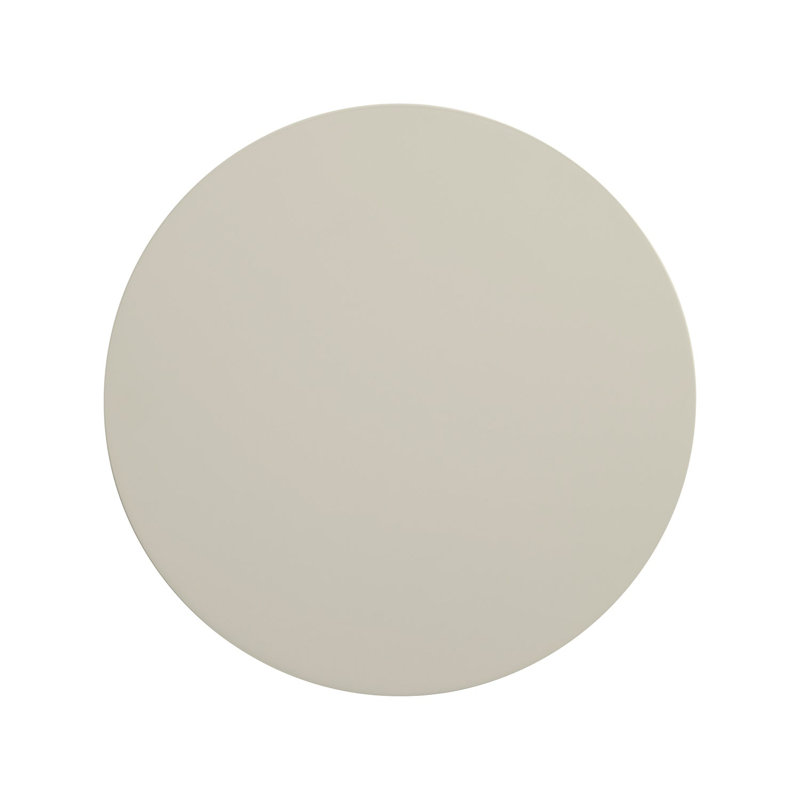 Circula End Table, Putty, 12" H x 15" W x 15" D