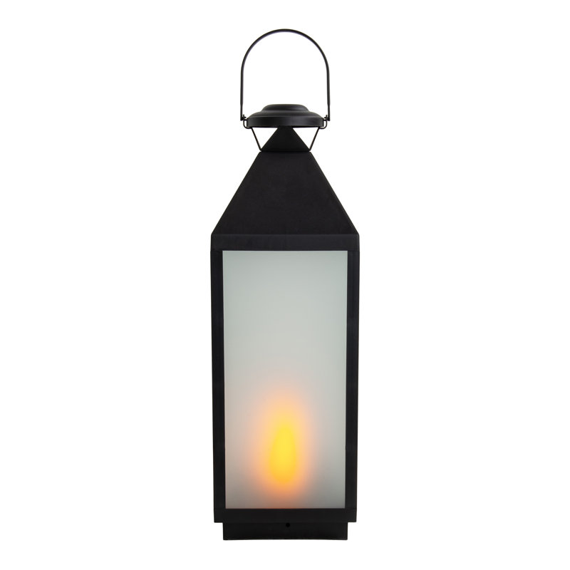 Aeren 60cm Battery Powered Integrated LED Outdoor Lantern with Electric Candle