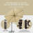Jassim 10ft Deluxe Cantilever Umbrella, Offset Umbrella with 360 Degree Rotation, Crank Control and 5-level-78171543