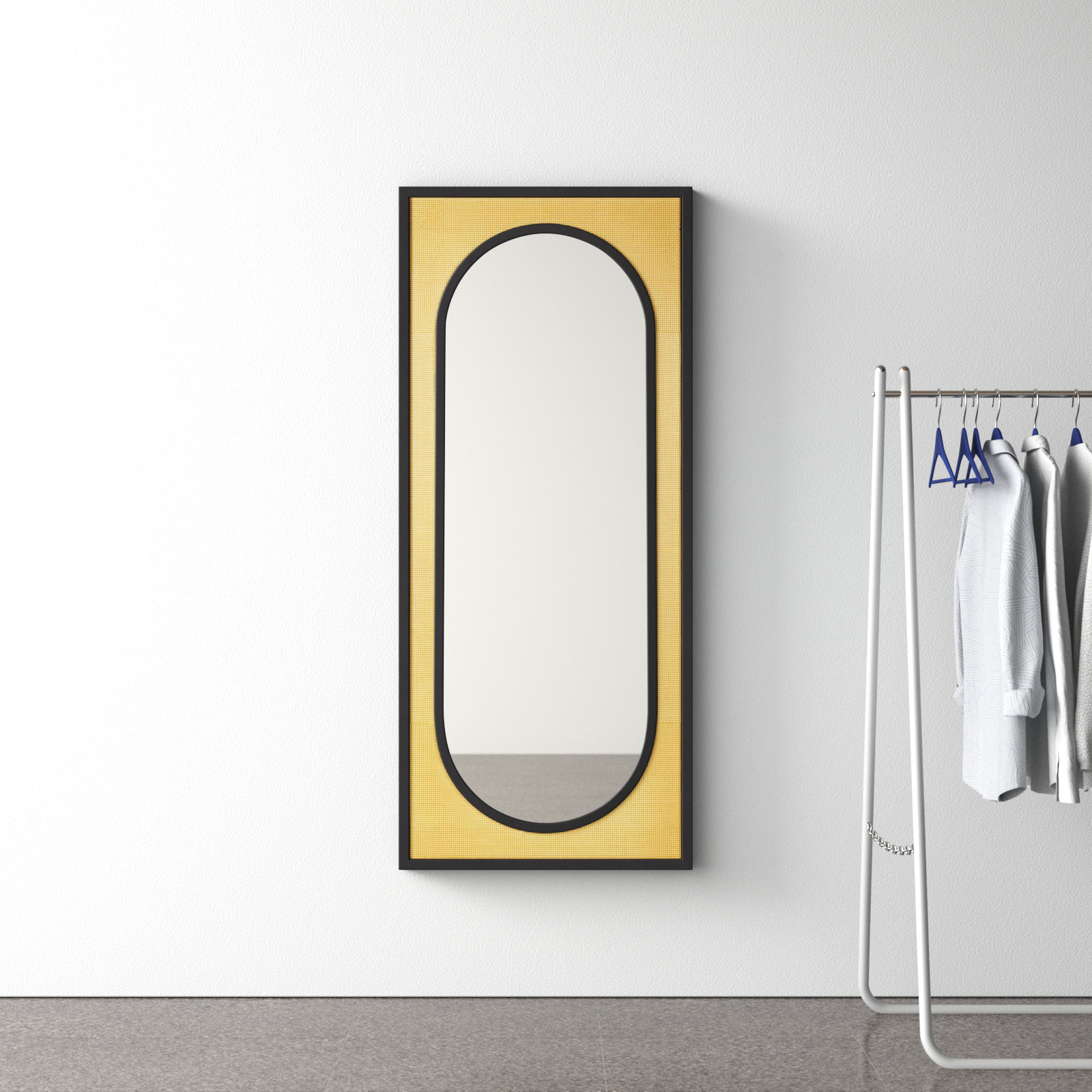 Anara Rectangle Floor Mirror