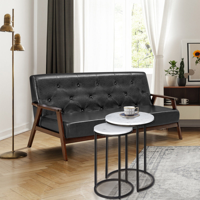 Aerie Frame Nesting Tables, Black