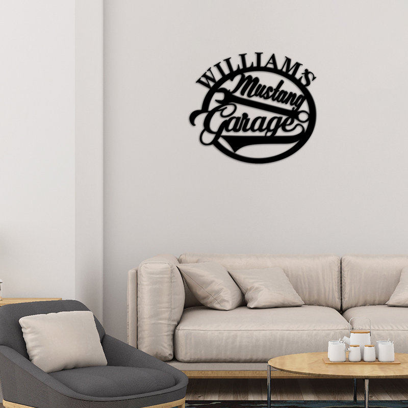 Enseigne et plaque Boodram Garage