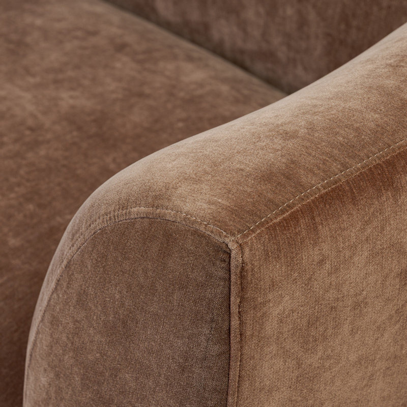 Sabine Sofa, Amici Tobacco Polyester Blend