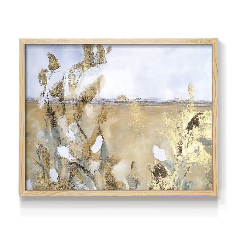 Paysage, série X, reproduction encadrée, H 8 po x l 10 po, Naturel