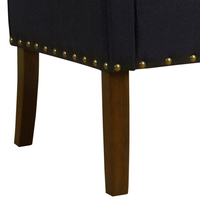 Gullo Upholstered Accent Chair, Navy