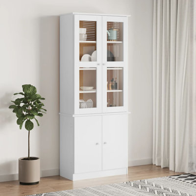 Aariona 77cm Solid Wood Sideboard