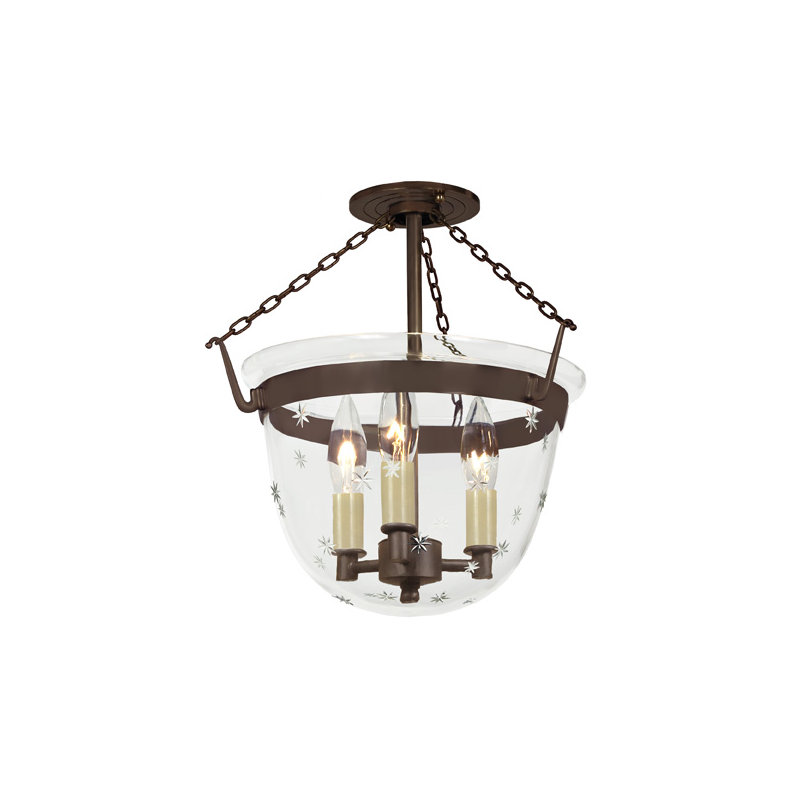 Joslyn 3 - Light Unique/Statement Pendant, Oil Rubbed Bronze