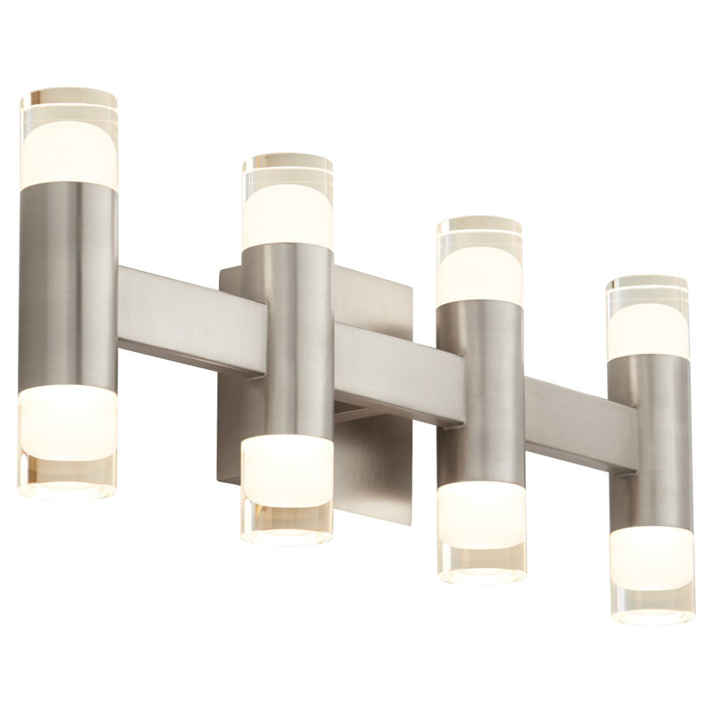 Jaeleah 8LT LED VNTY - SN, Nickel satiné