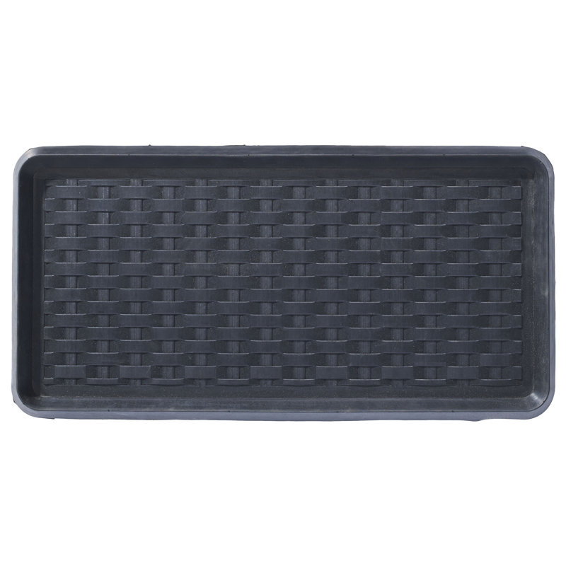 Panama 32 in. X 16 in. Non-Slip Outdoor Rubber Boot Tray