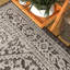 Tapis intérieur / extérieur gris / noir Moten-1017734455