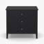 Commode 3 tiroirs 32 "avec façades cannelées-130019504