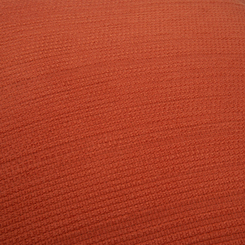 Coussin en coton Brocka, Rouge