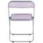 Chaise d'appoint pliante en acrylique Birgitta-931903205