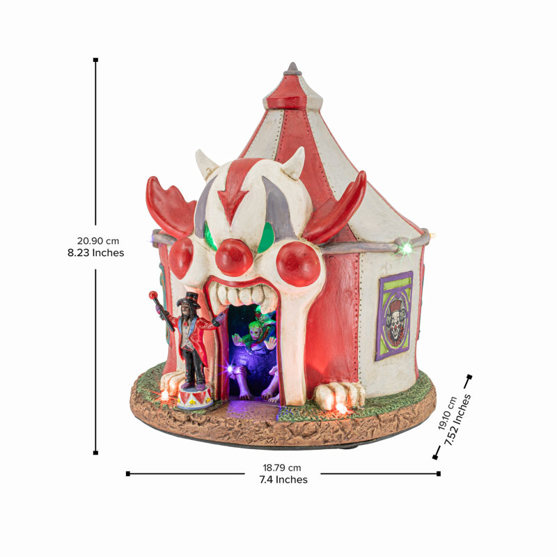 Tente Carnevil, village d'Halloween